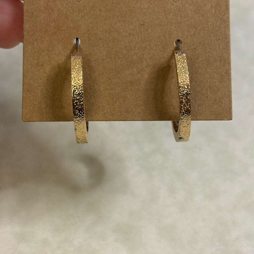 Elegant Gold Hoop Earrings